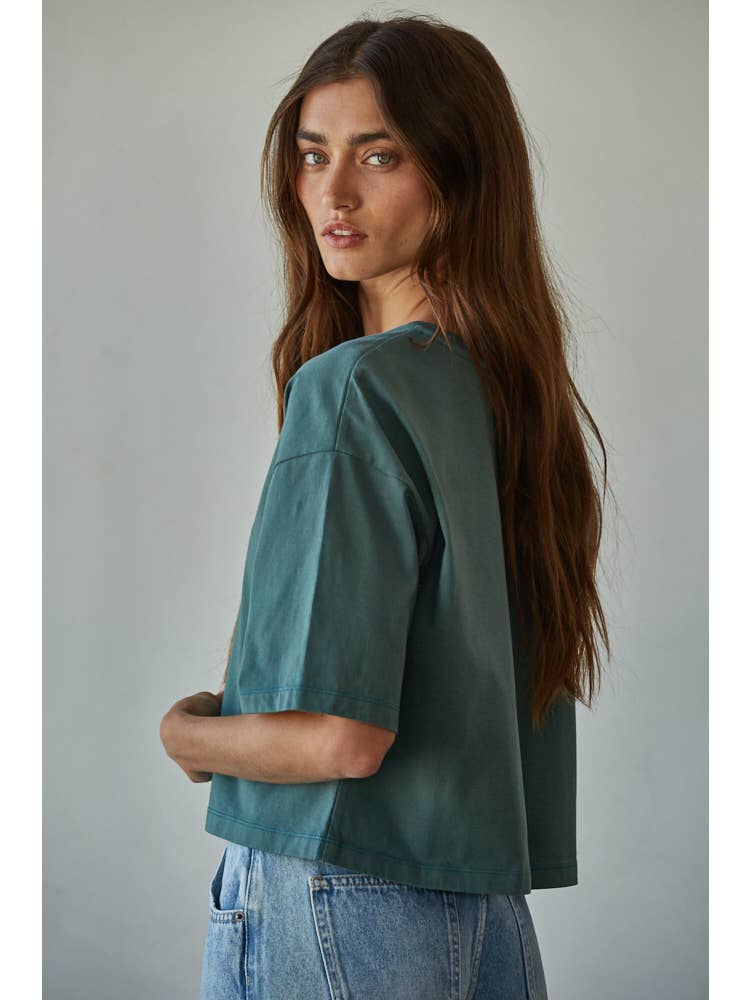 Boxy Crop Tee