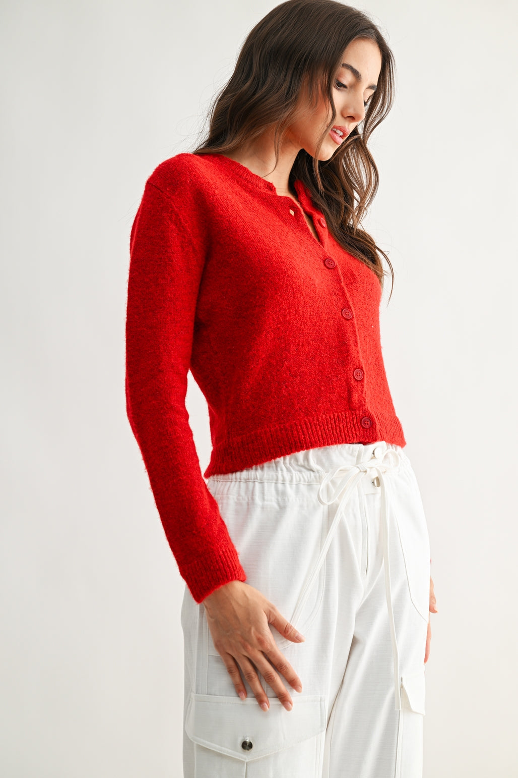 Dorothy's Red Cardigan