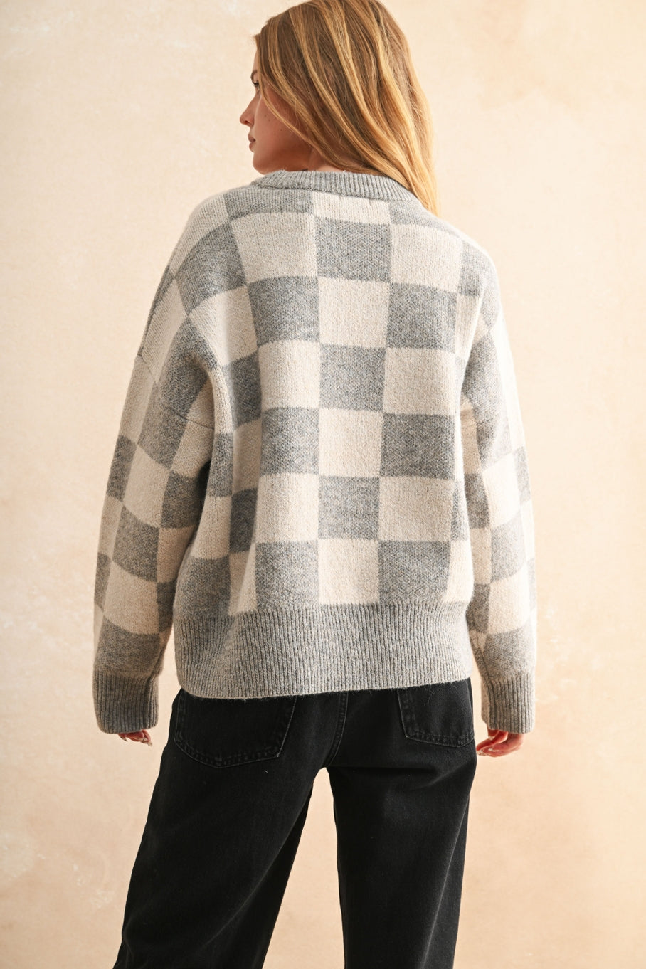 Checkered Sweater