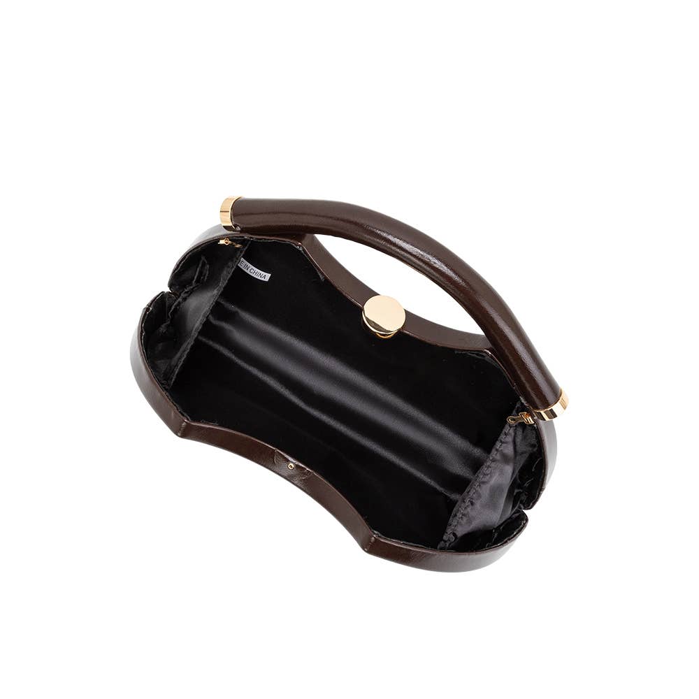 Roz Espresso Top Handle Bag