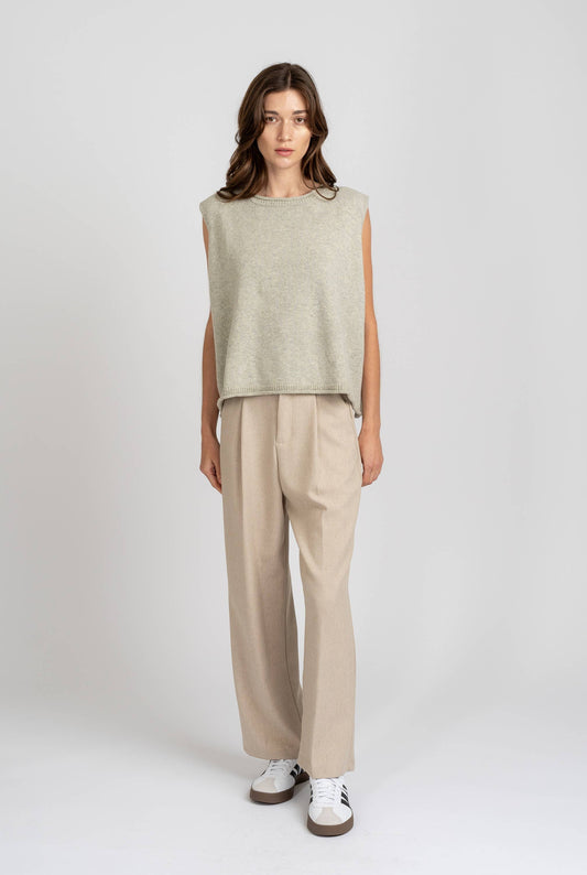 Oversized Knit Top