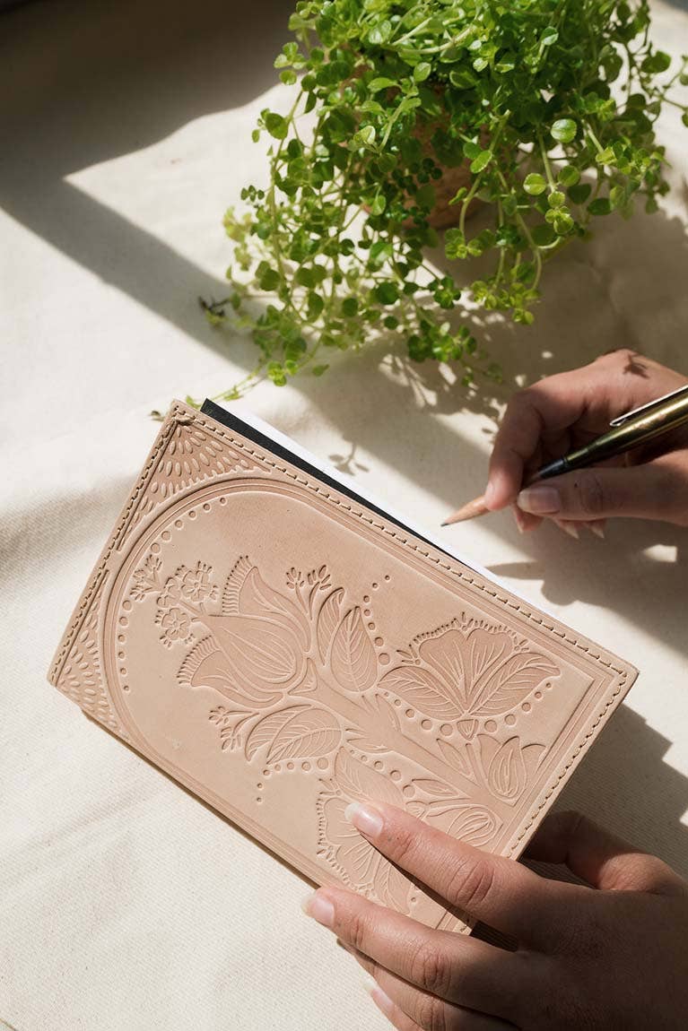 Embossed Leather Journal
