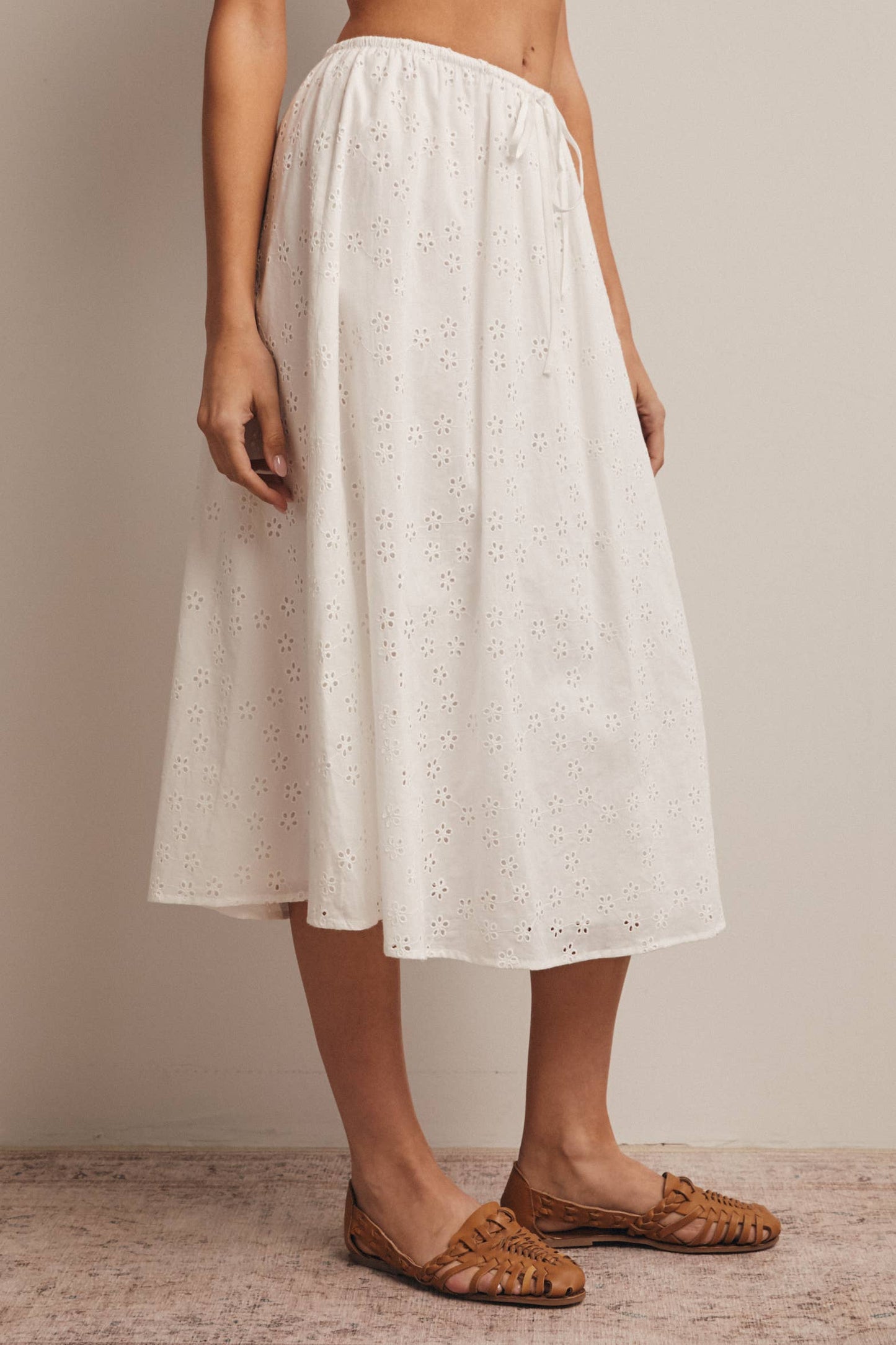 Ava's Eyelet Skirt