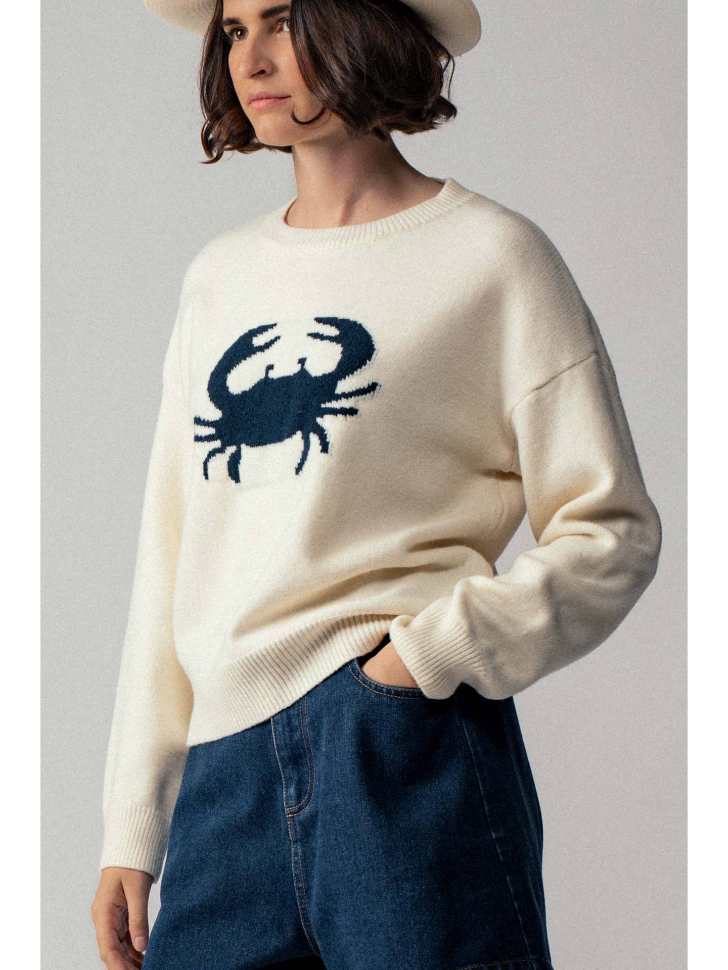 The Sandy Crab Sweater