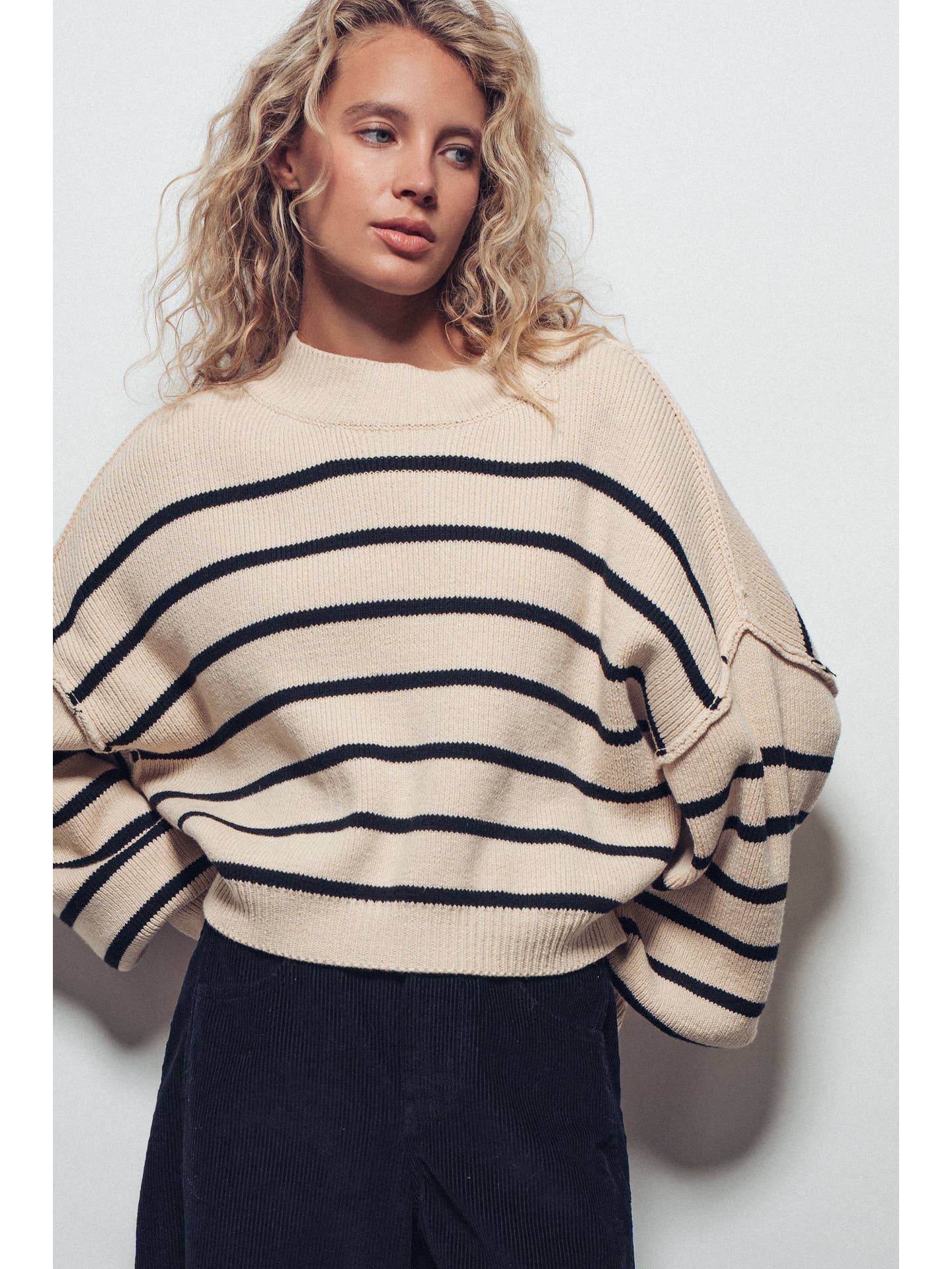 Ivory's Ribbed Sweater