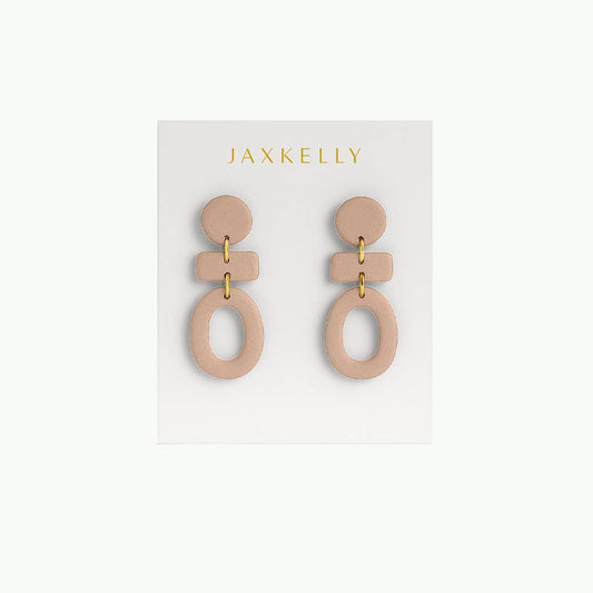 Three Tier Clay Earring