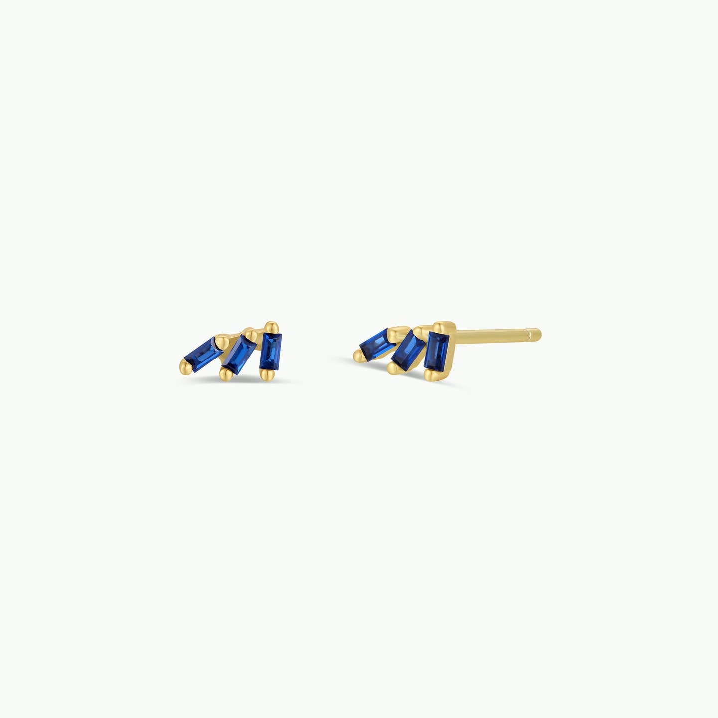 Sapphire Trio Studs
