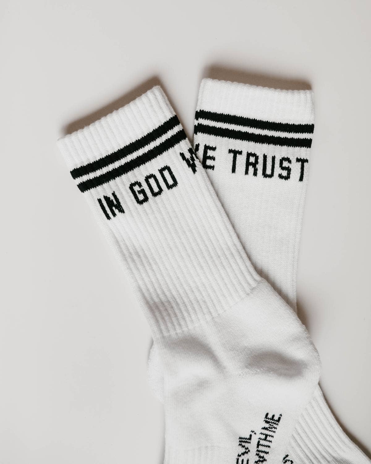 "In God We Trust" Crew Socks