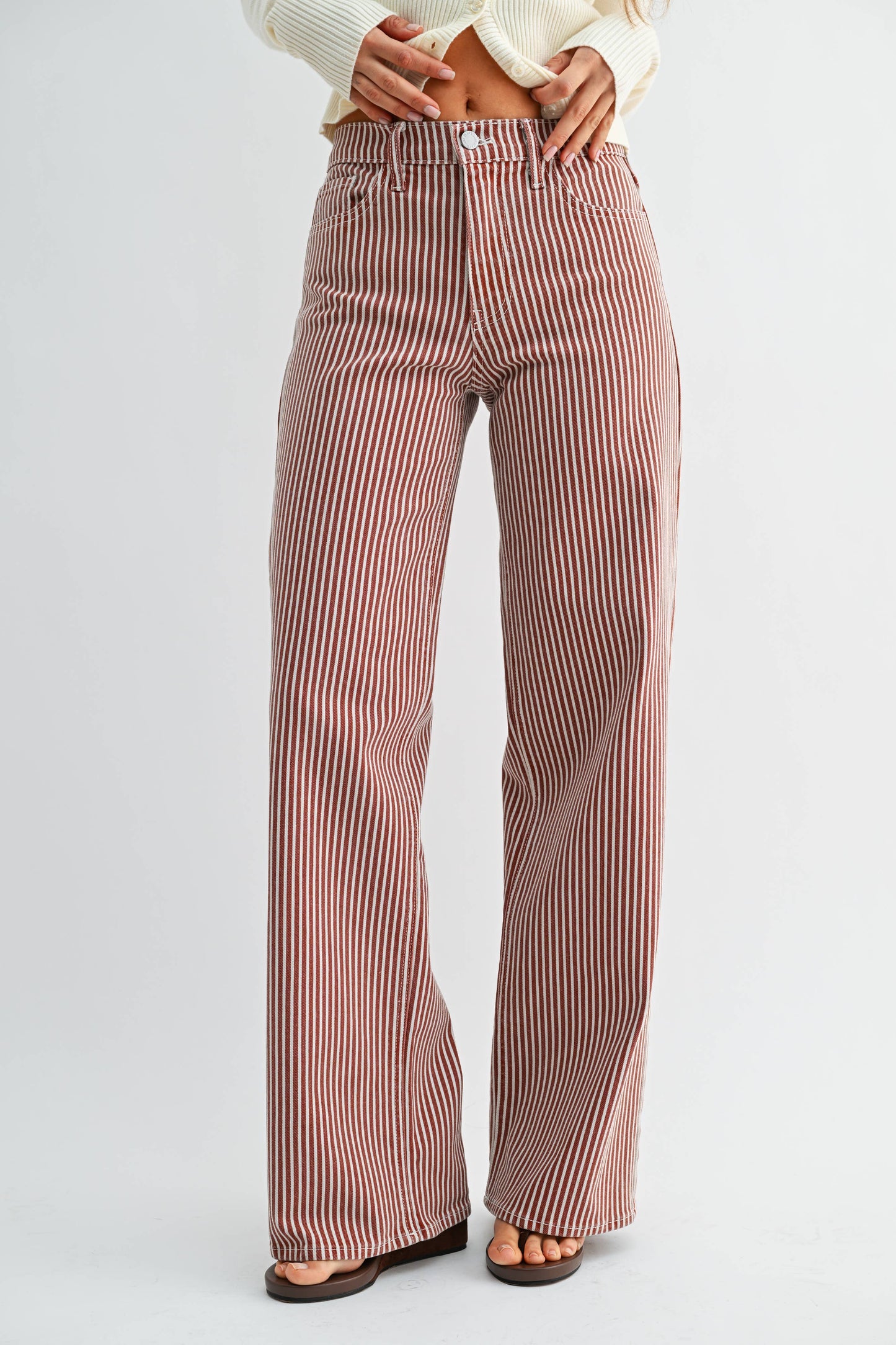 The Striped Relaxed Straight