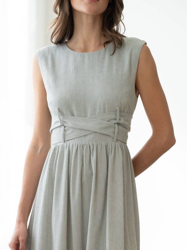 Fit & Flare Midi Dress