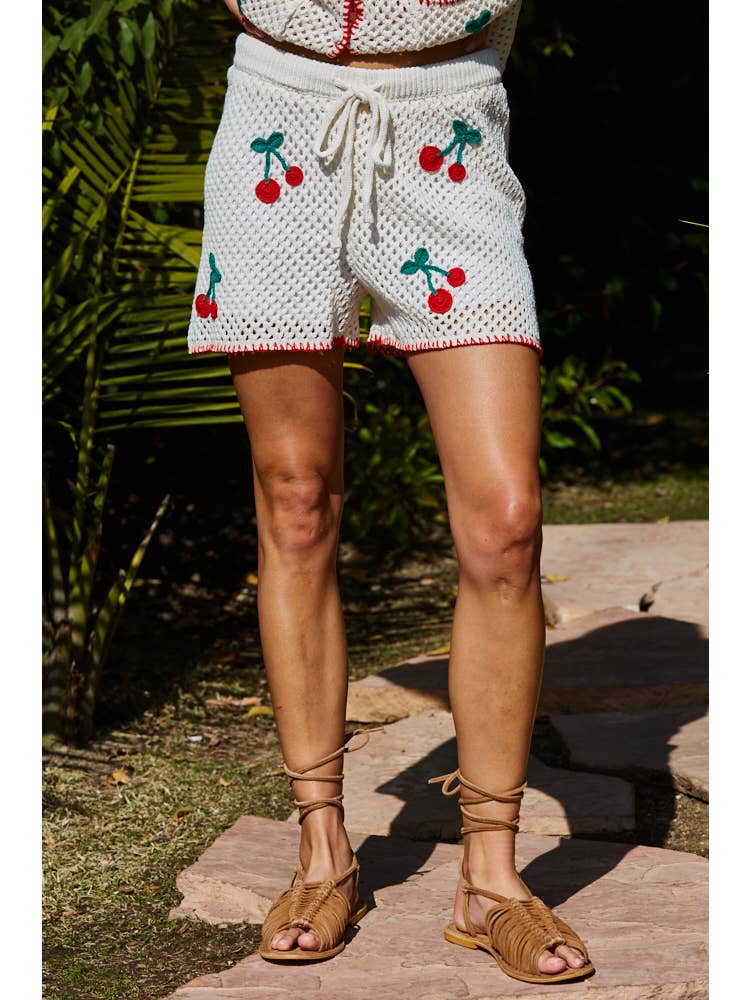 Cherry Knit Bottom