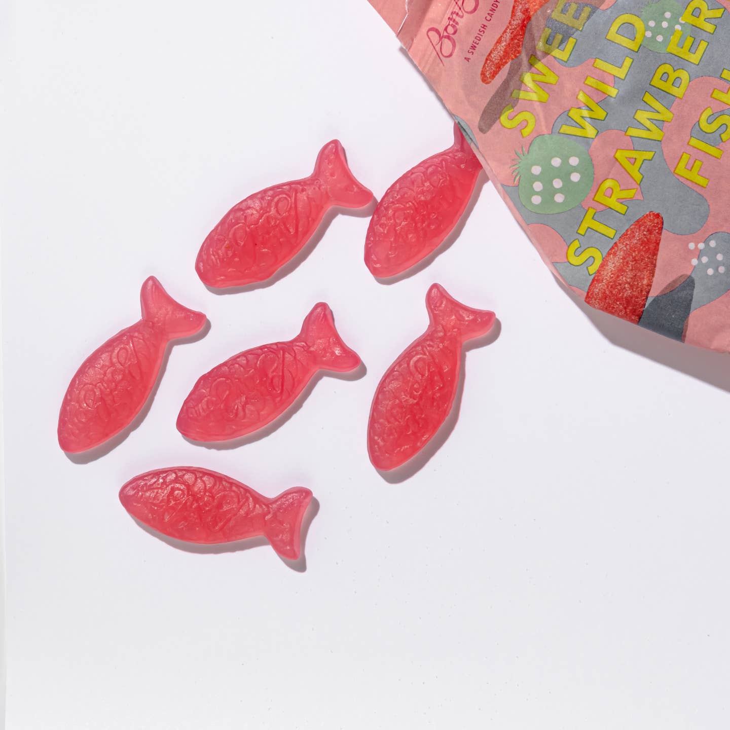 Sweet Wild Strawberry Fish ~ Swedish Candy