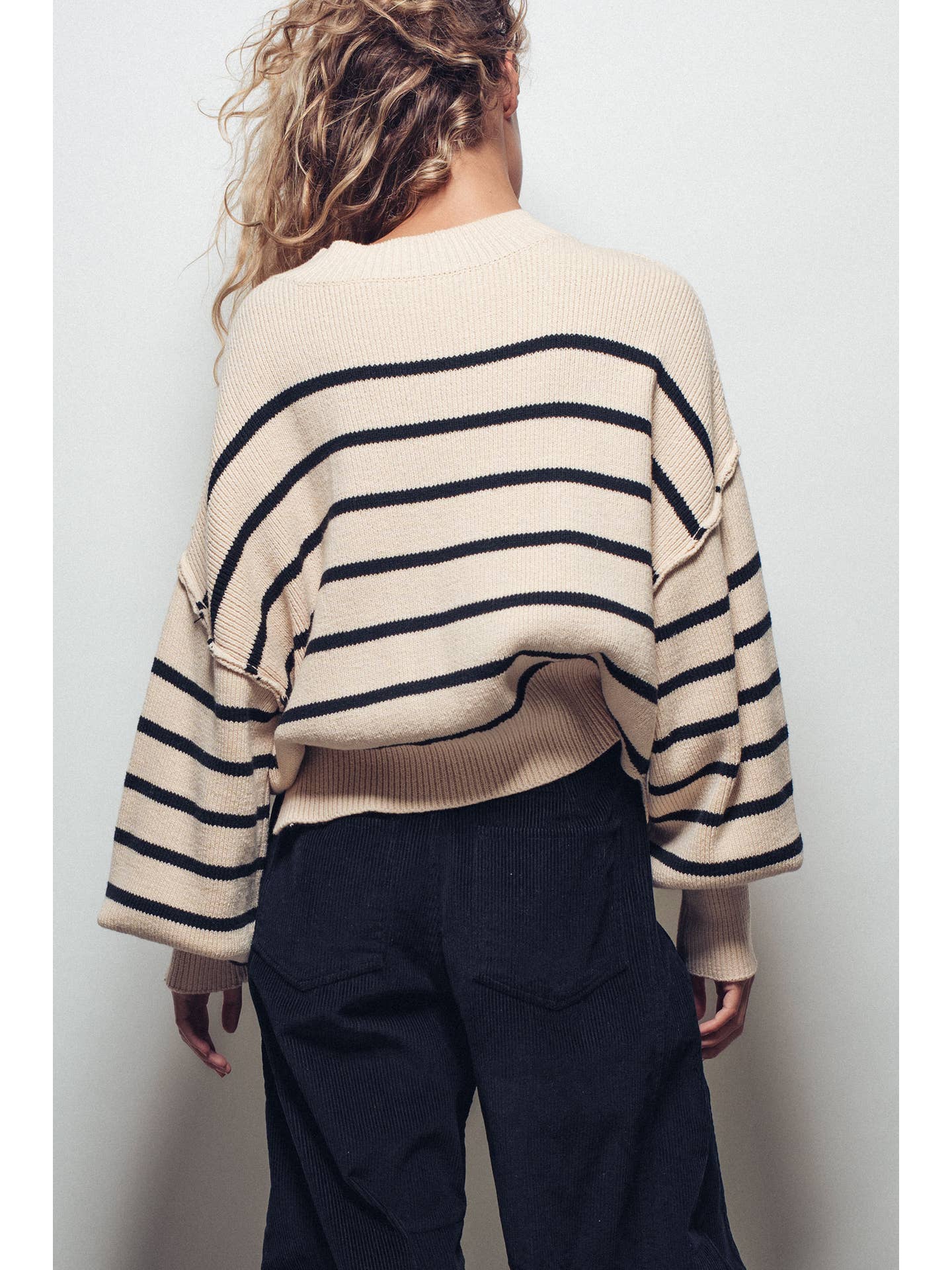 Ivory's Ribbed Sweater