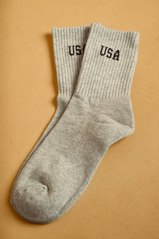 "USA" Crew Socks