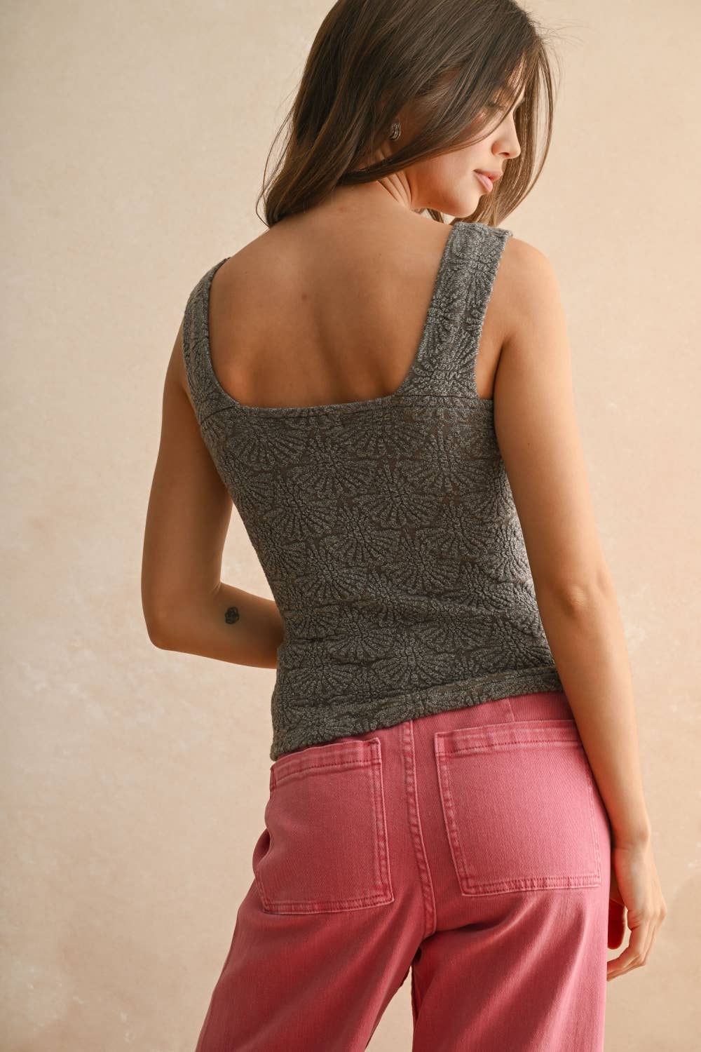 Textured Knit Top