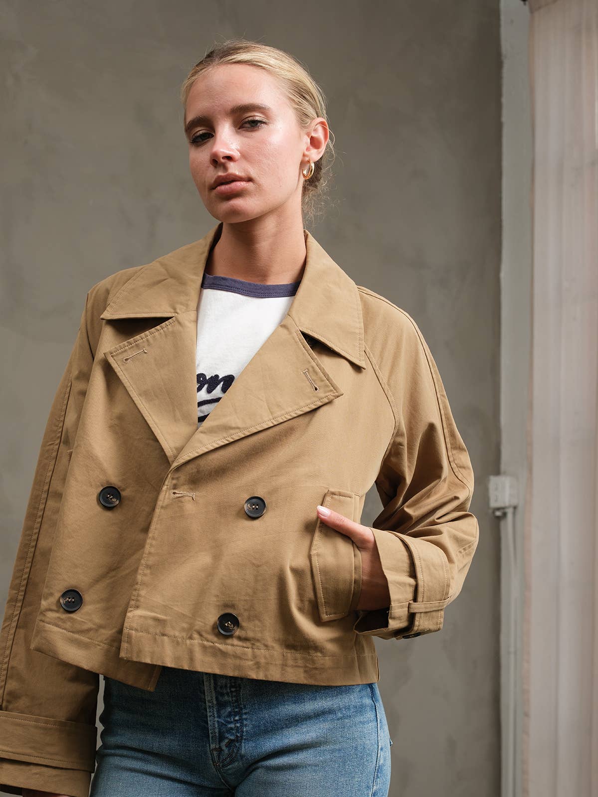 Short Trench Coat