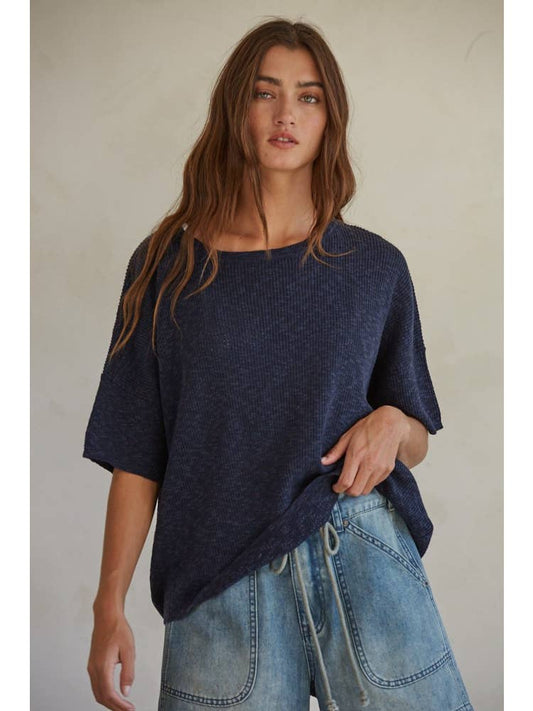 Basic Knit Sweater Top