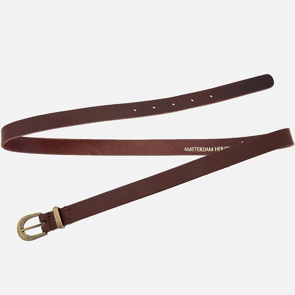 Ank | Classic Skinny Leather Belt