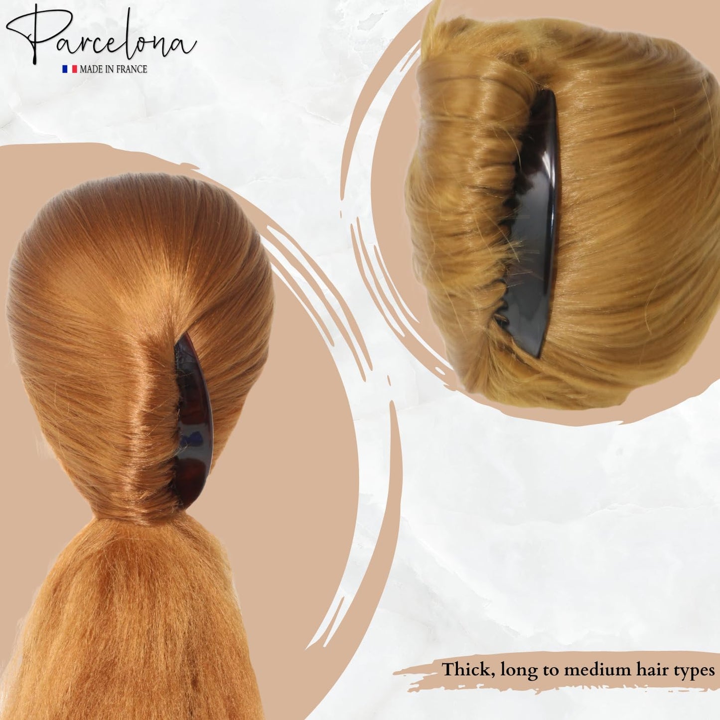 Large Curved  Hair Side Comb