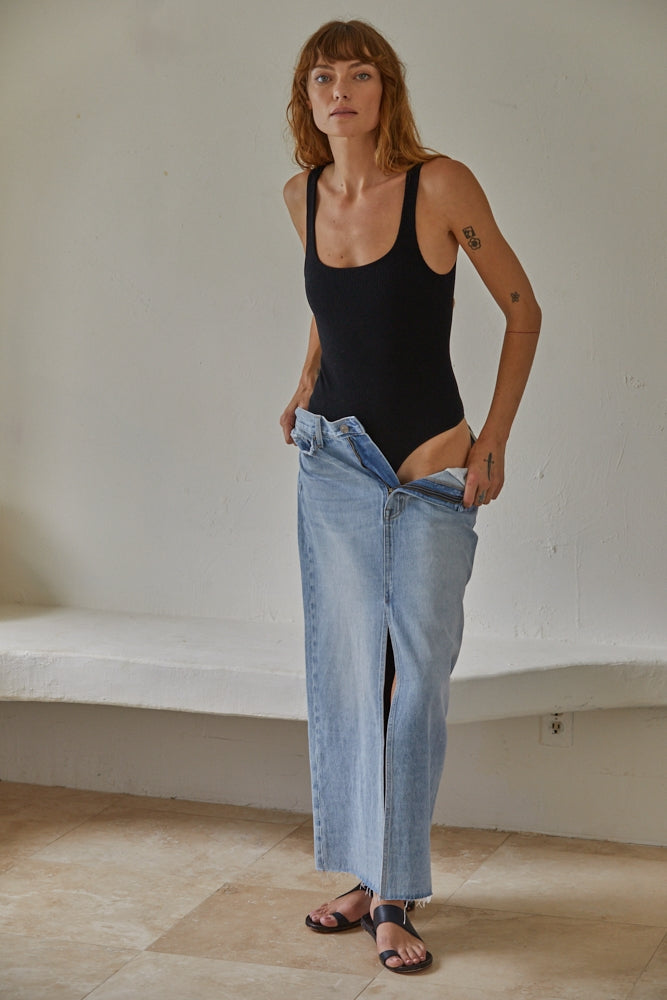 Seamless Ribbed Bodysuit