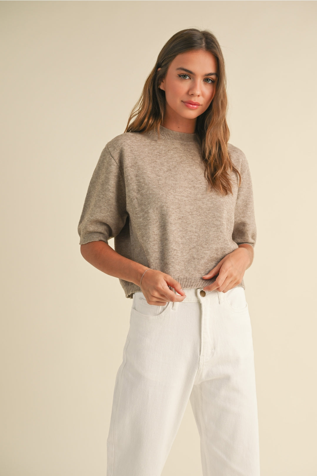 Short Sleeve Knit