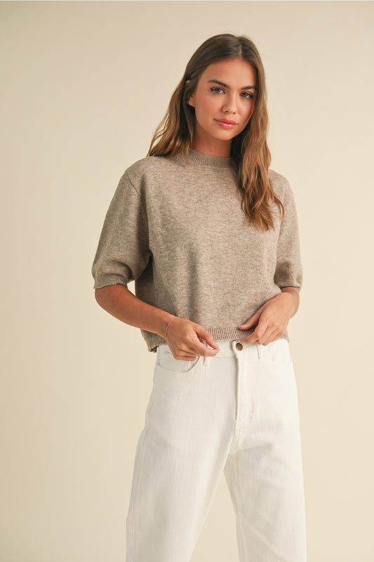 Short Sleeve Knit