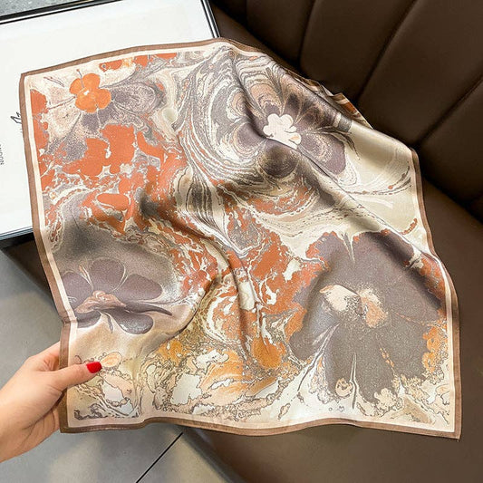 Sand Colors Silk Scarf