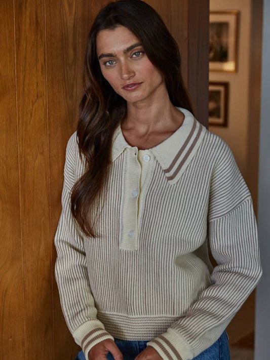 Ribbed Knit Sweater