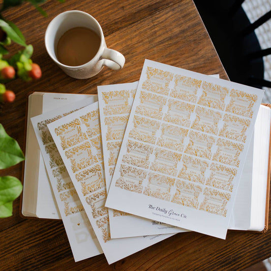 Gold Foil Bible Tabs