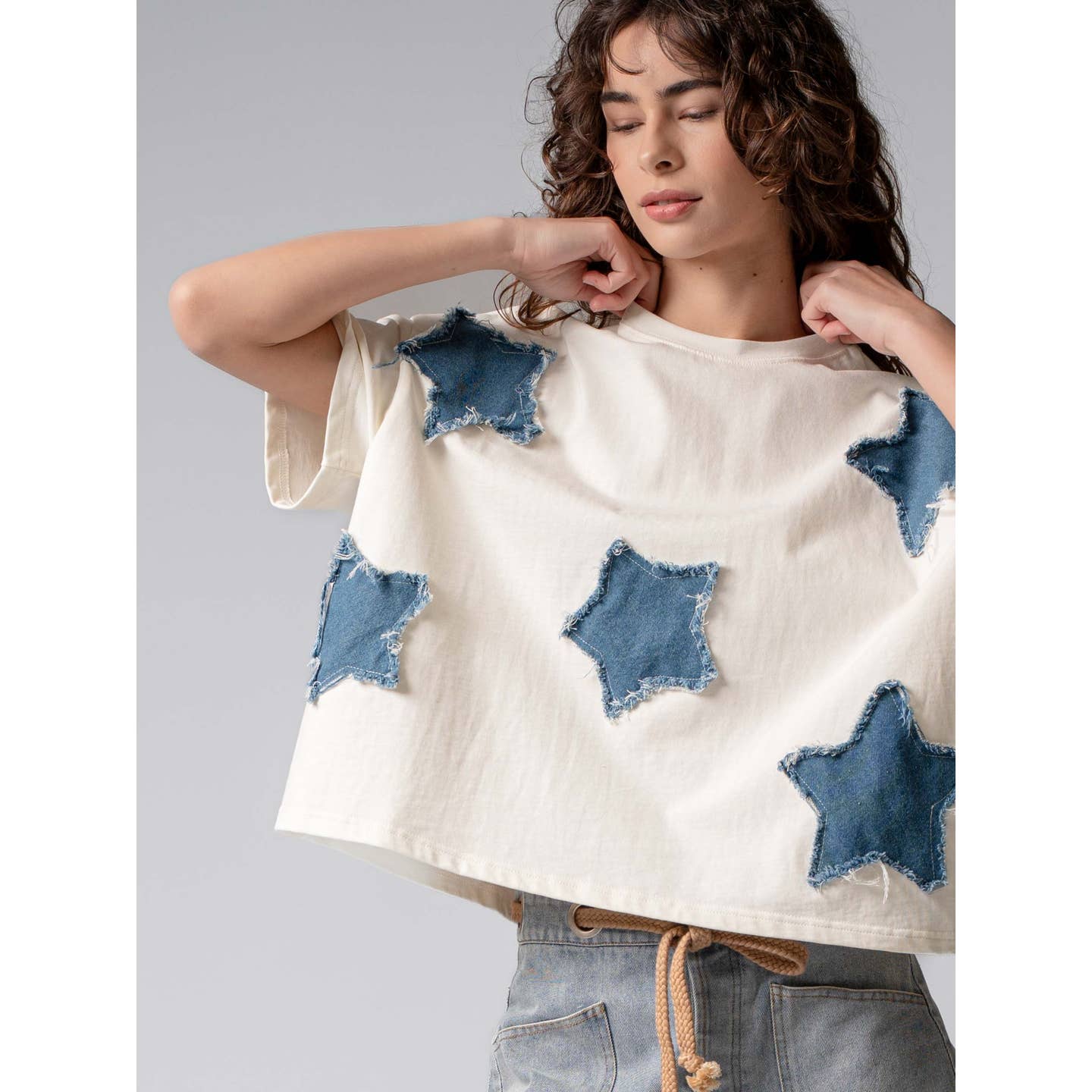 Denim Star Tee