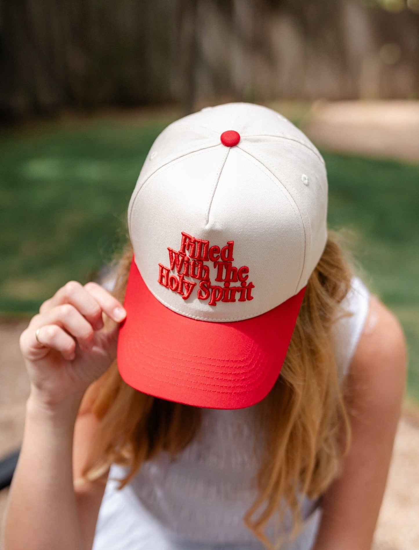"Filled with the Holy Spirit" Trucker Hat