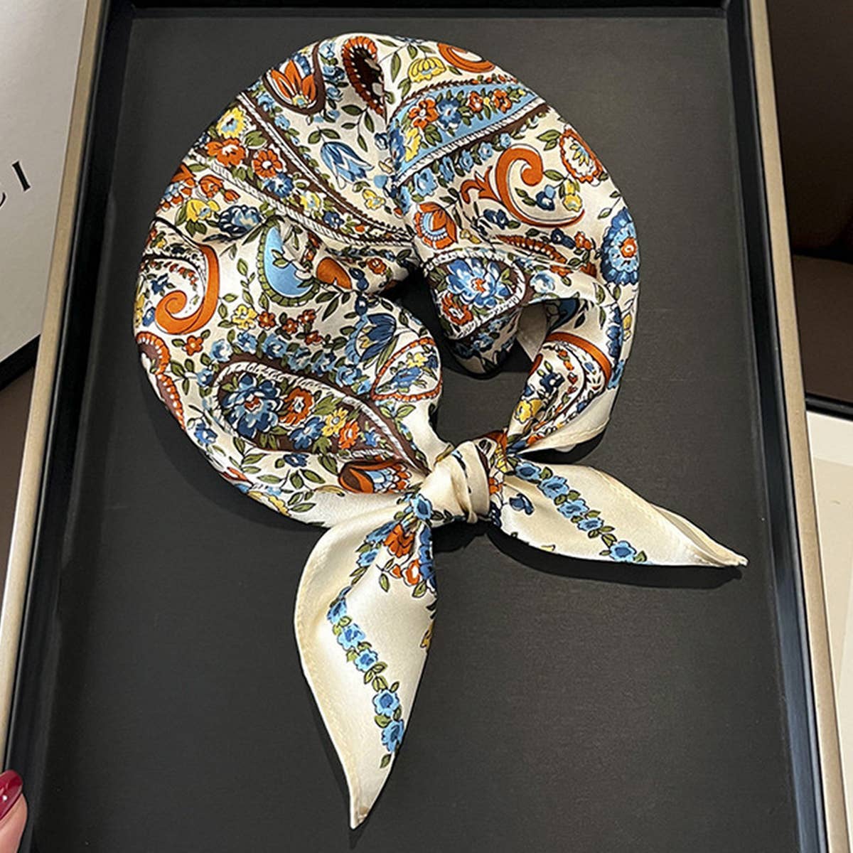 Hometown Honey Silk Scarf