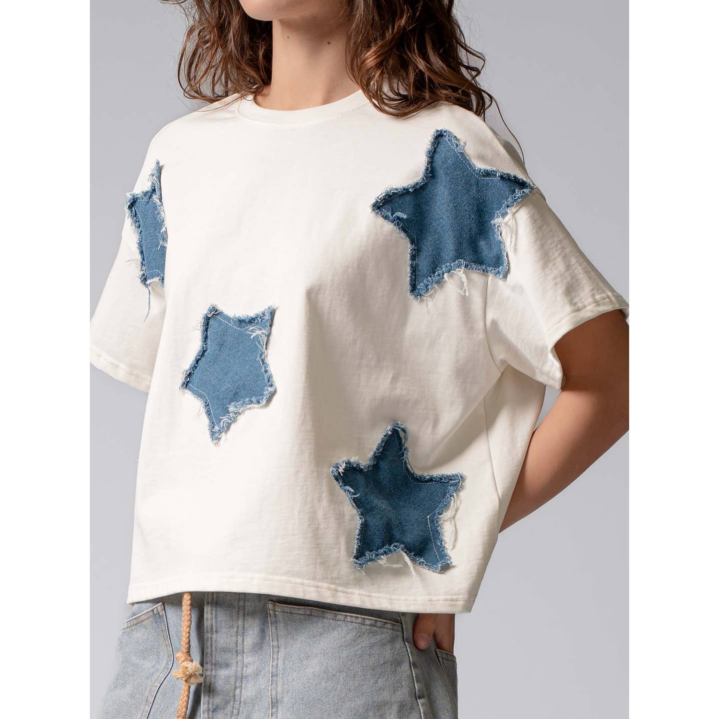 Denim Star Tee