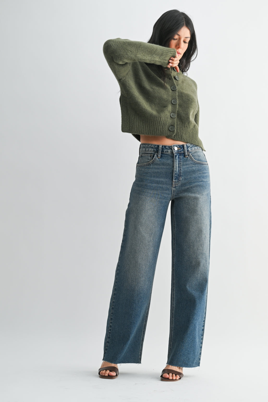 Jade's Scissor Cut Jeans