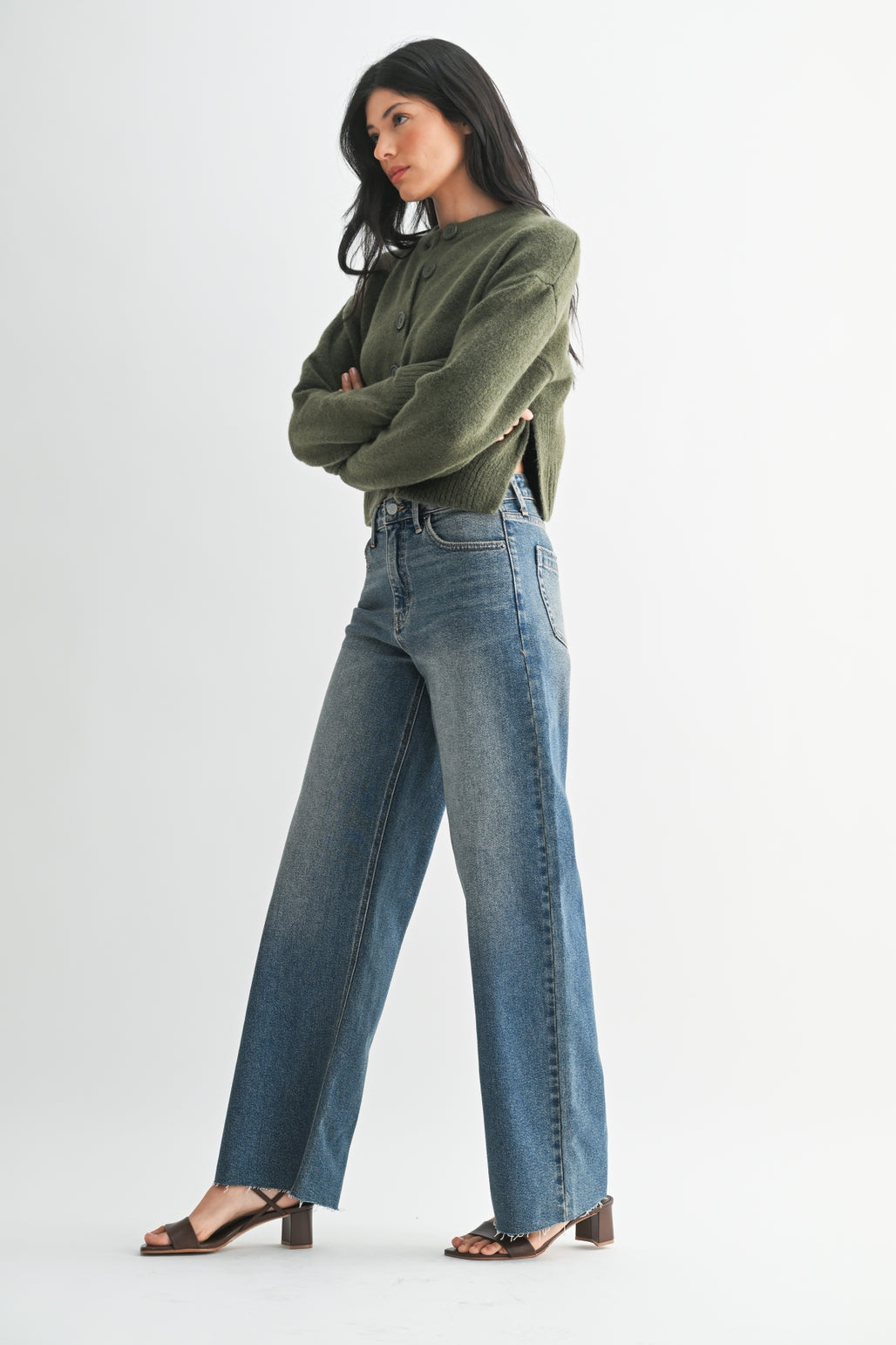 Jade's Scissor Cut Jeans