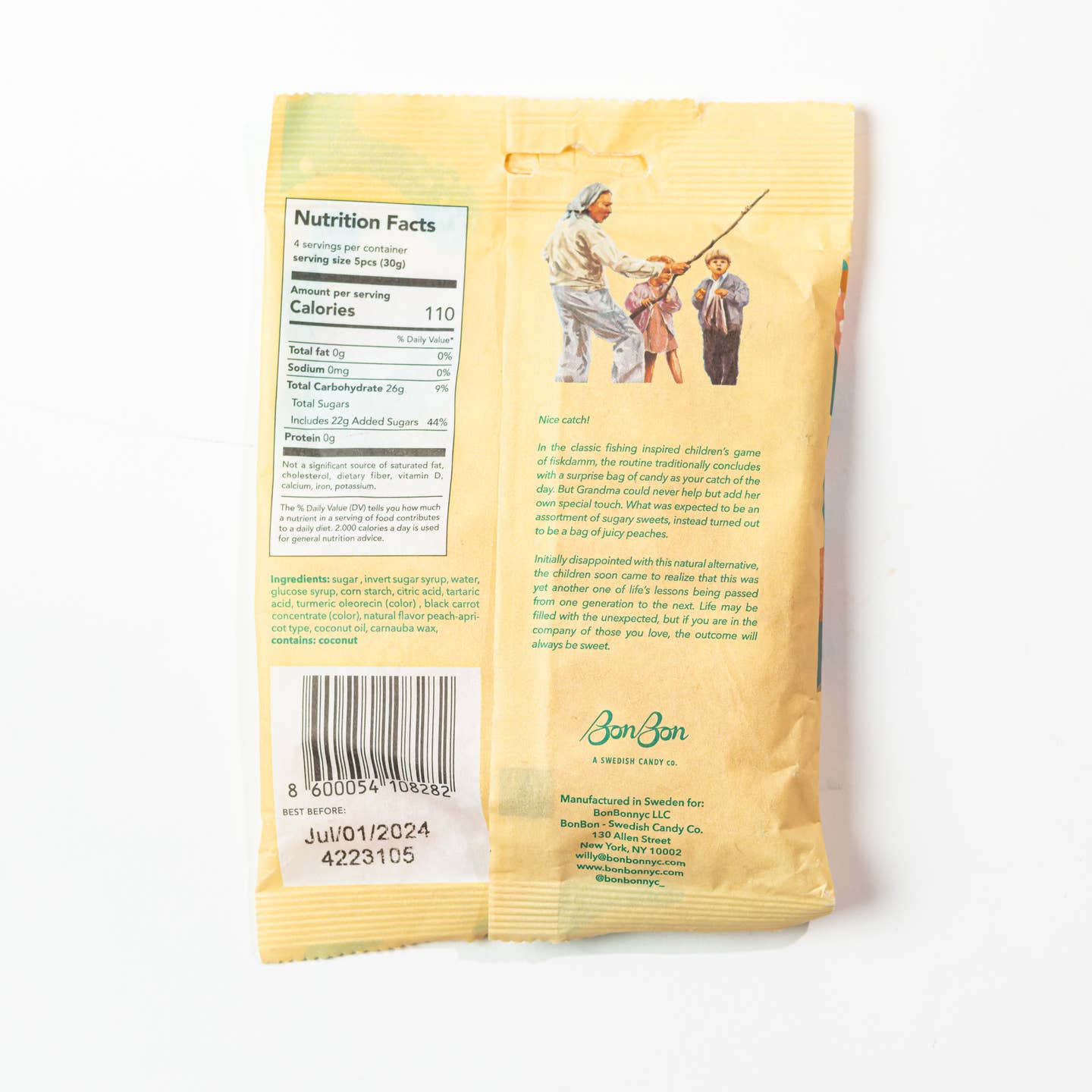 Sour Peach Fish ~ Swedish Candy