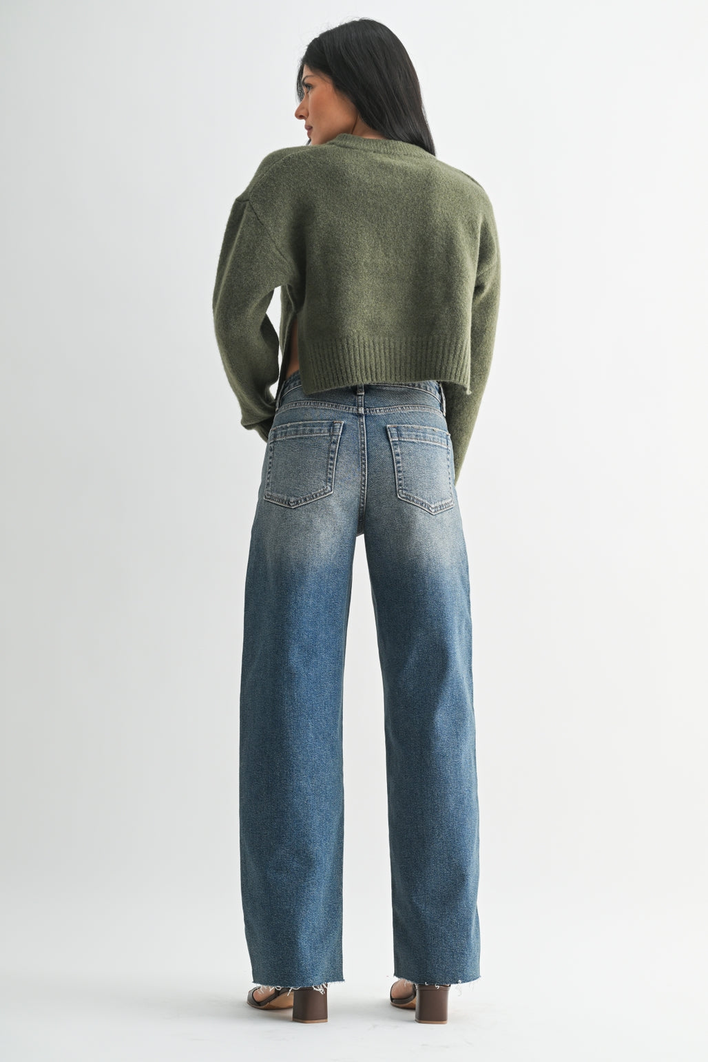 Jade's Scissor Cut Jeans