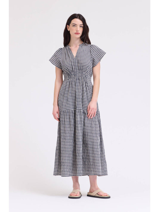 Ruffle Midi Dress