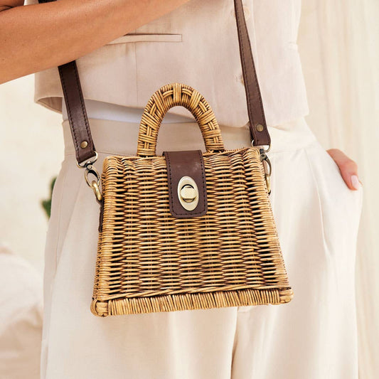 Rattan Handbag