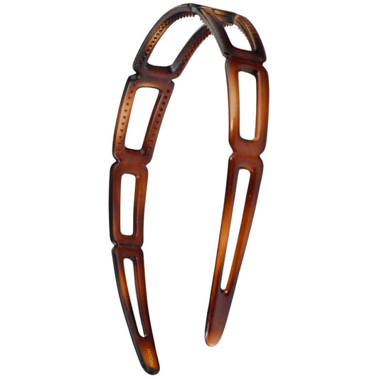 Open Geometric Tortoise Headband