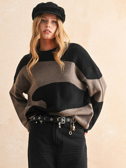Olive's Pattern Sweater