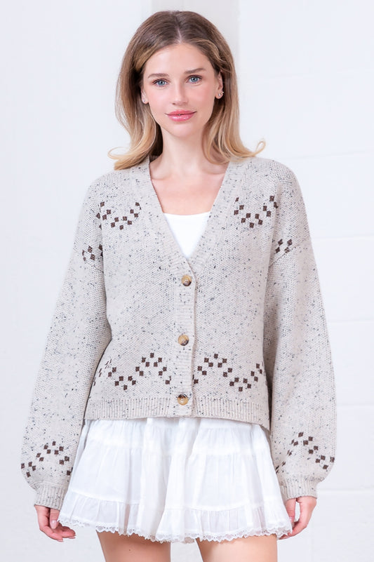 Horse Trio Cardigan