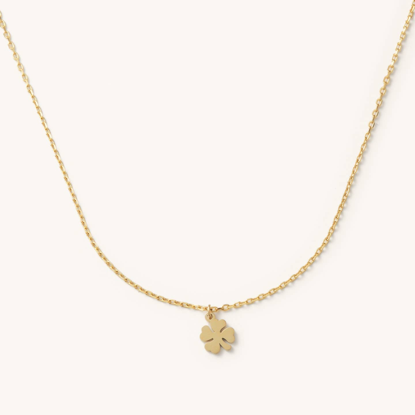 Gold Clover Necklace