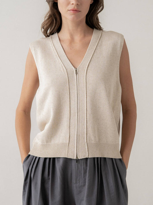 Two-Way Zip Vest