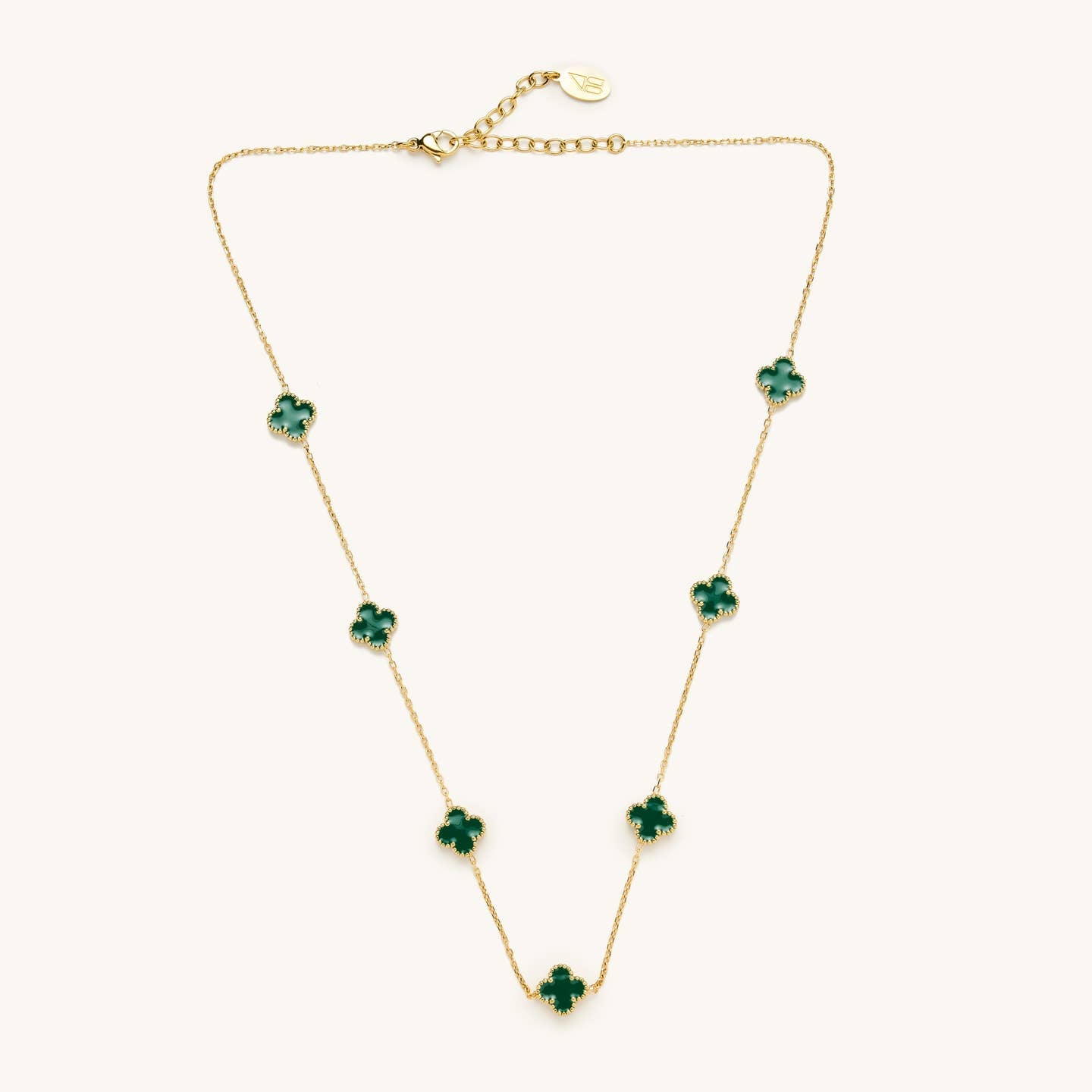 Mini Green Flora Necklace