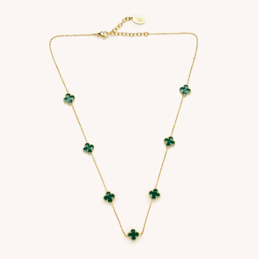 Mini Green Flora Necklace