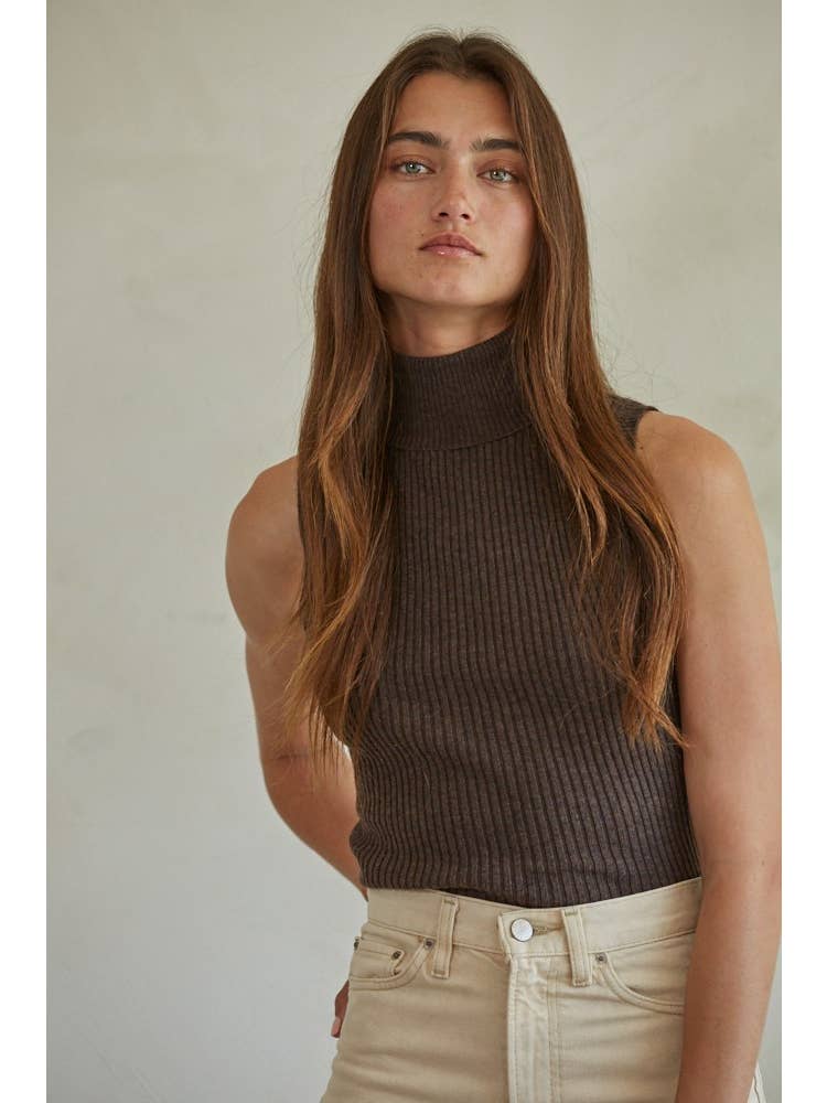 The Sleeveless Turtleneck