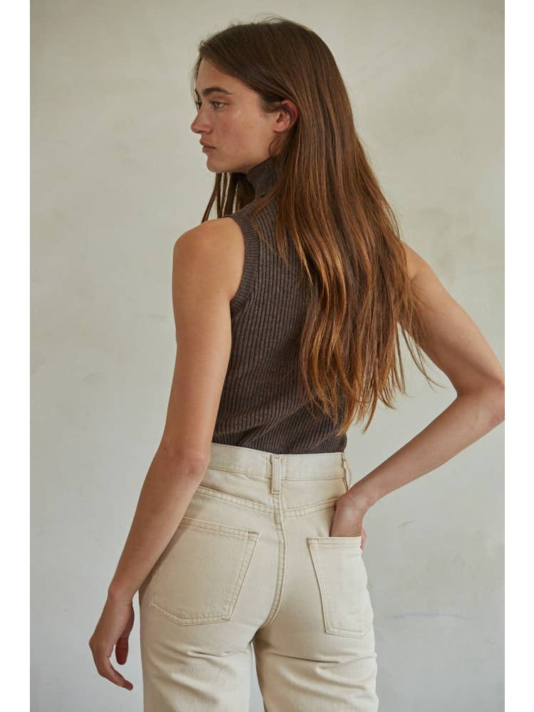 The Sleeveless Turtleneck