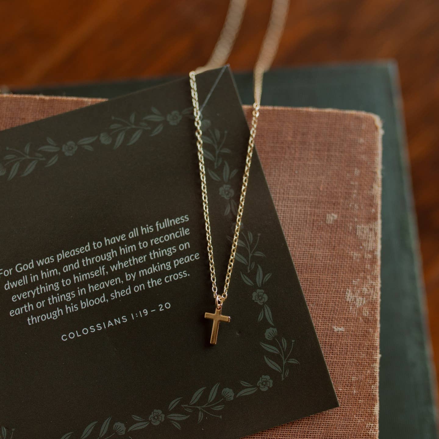 Cross Necklace ~ Daily Grace Co.