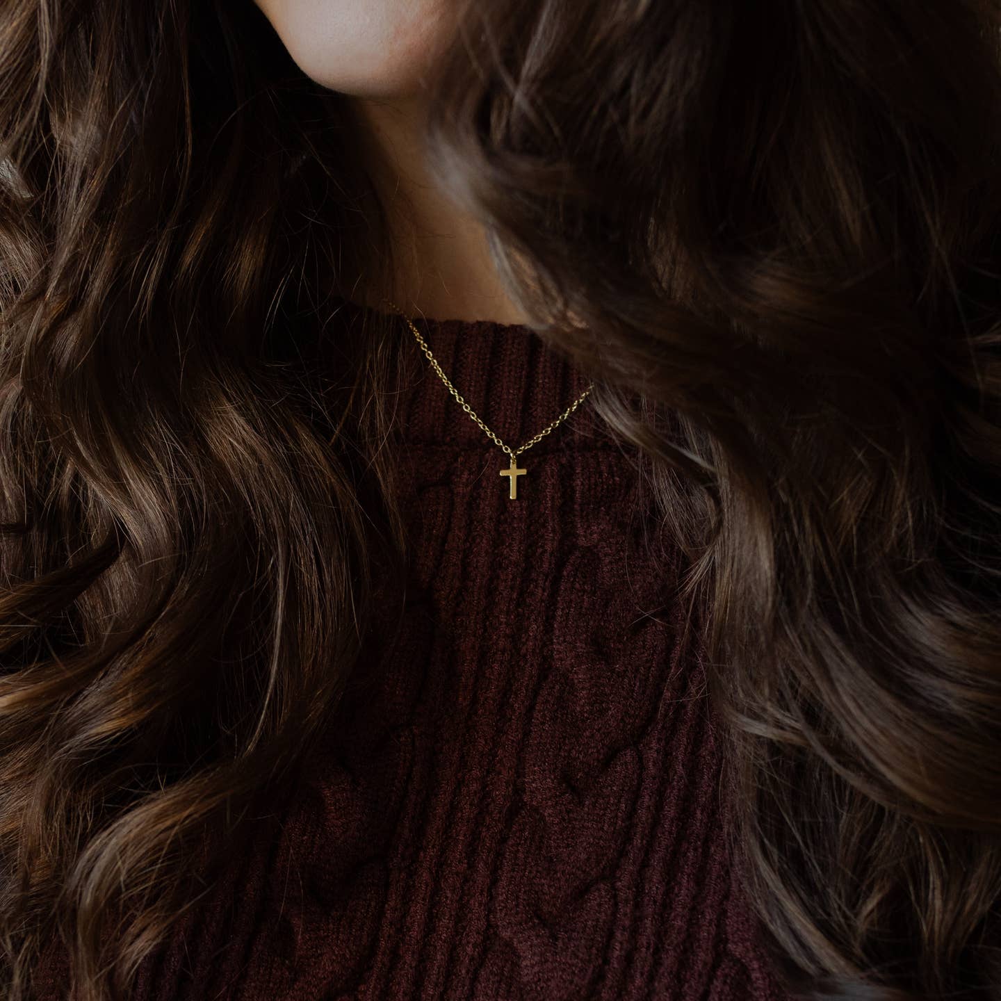 Cross Necklace ~ Daily Grace Co.